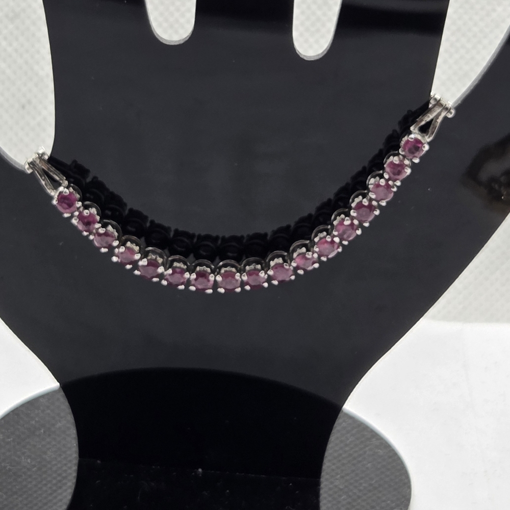 Elegant 925 Gemstone Bracelet